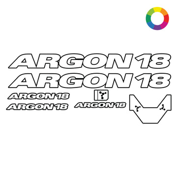Custom Argon 18 E118 XSMALL Decal