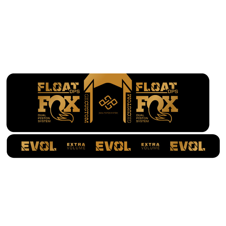 Ground Keeper Fox Float X2 Decals | MTB Shock Sticker – Ground
