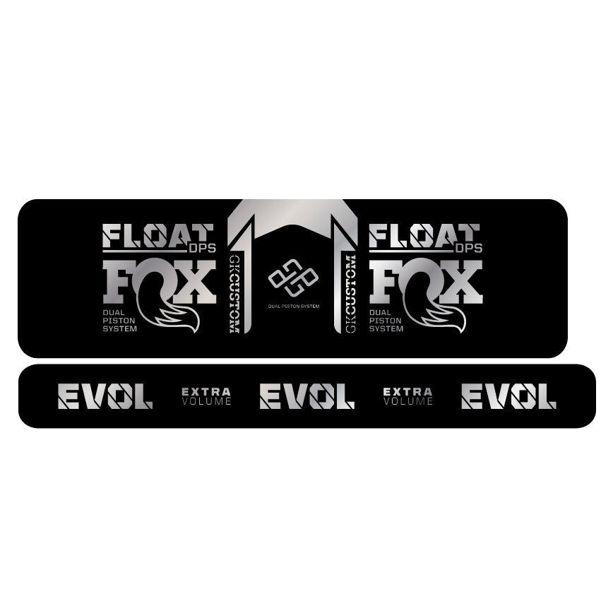 Ground Keeper Fox Float X2 Decals | MTB Shock Sticker – Ground