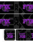 Metallic 2026 Fox Float X2 Shock Decal