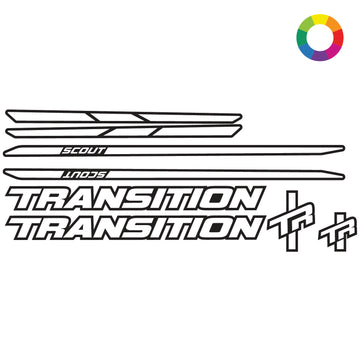 Custom 2021 Transition Scout Alloy Decal Kit