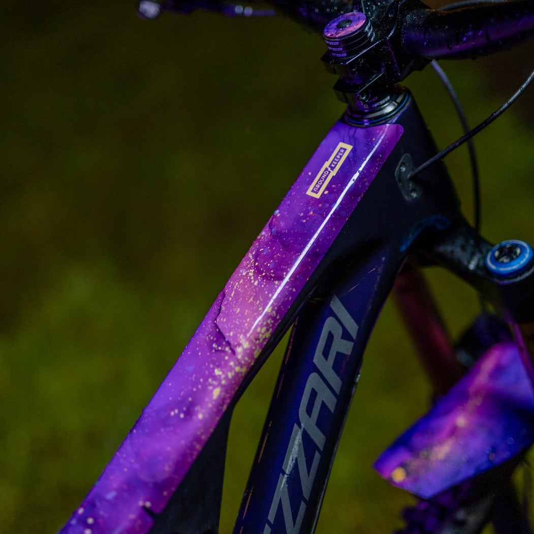 Purple best sale mtb frame