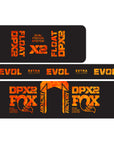 Fox Float DPX2 Shock Decal - CLEARANCE