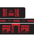 Fox Float DPX2 Shock Decal - CLEARANCE