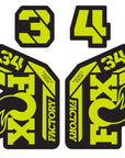 Fox 34 Factory Fork Decal - CLEARANCE