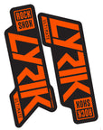 RockShox Lyrik Decals - CLEARANCE