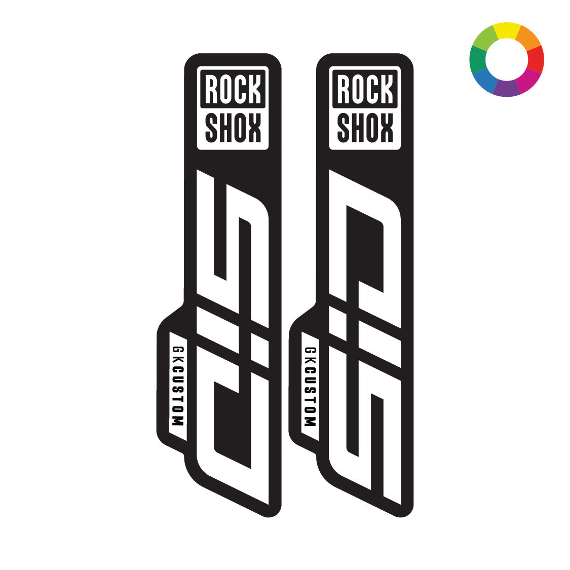 Pegatinas para cuadro de bicicleta ROCK SHOX SID ULTIMATE Kit1 ENVIO Pegatinas para cuadro de bicicleta ROCK SHOX SID ULTIMATE Kit1 ENVIO