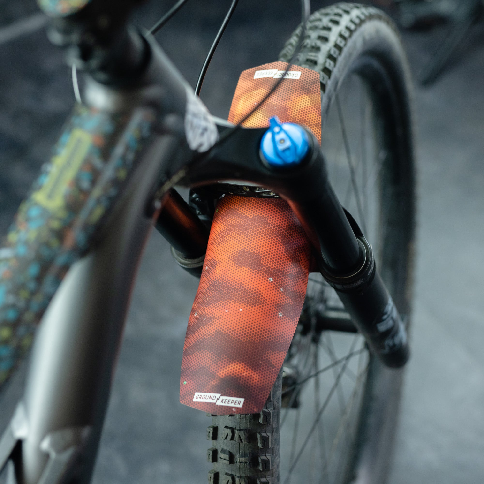 Ground Keeper Space Cadet Long Fender Mountain Bike Front