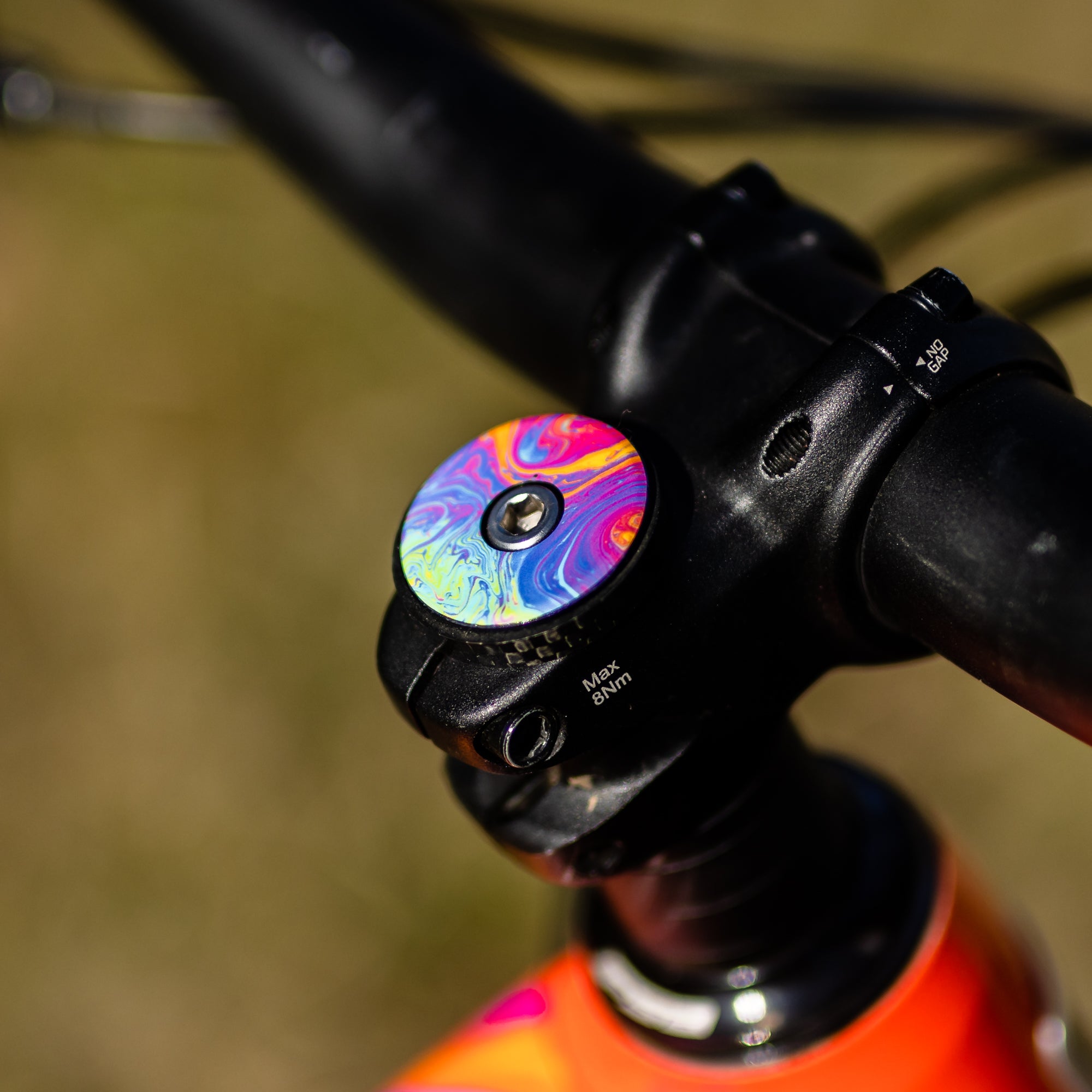 Custom Mtb Head Cap Bike Headset Cap Custom Bicycle Stem Caps Wabi