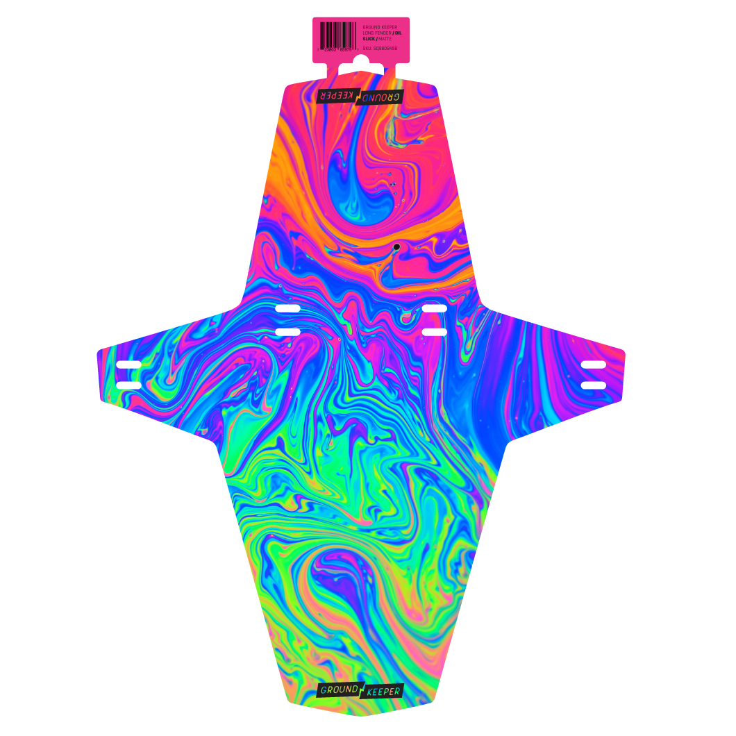 Ground Keeper Oil Slick Long Fender | MTB Front Fender – Ground