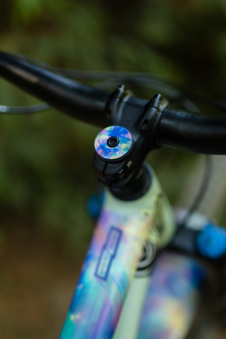 Copristelo Superiore Per Attacco Manubrio Bici, 31,8 Mm, Alluminio Con Bullone M6, Per MTB E Strada