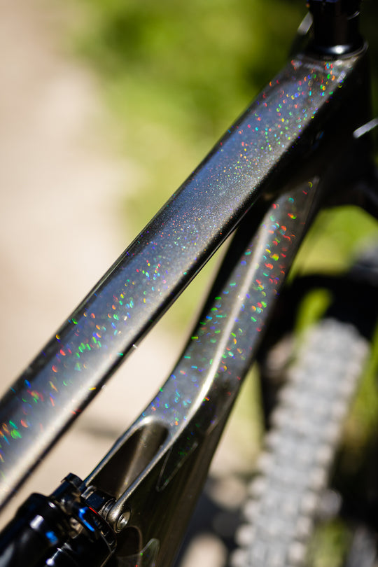 thumbnail image 2 of The Sticker Studio Ltd Camouflage Bicycle Frame Protective Decal Cover – For Mountain Bike, Red, BK32 2 of 3