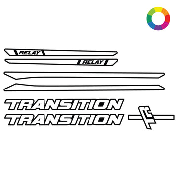 Custom 2023 Transition Relay Alloy Decal Kit
