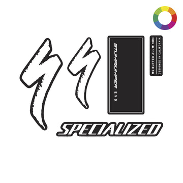 CUSTOM 2024 Specialized Stumpjumper EVO Elite Alloy All Sizes Decal