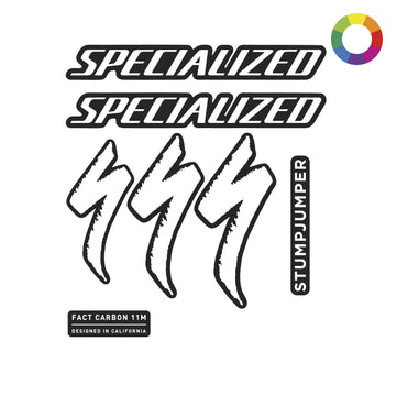 CUSTOM 2025 Specialized Stumpjumper Carbon XS-S-M Decal
