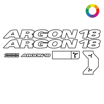 Custom Argon 18 E117 MEDIUM Decal