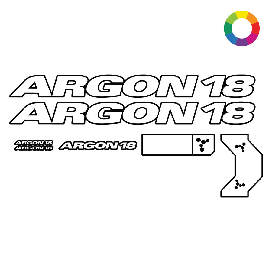 Custom Argon 18 E117 XSMALL Decal