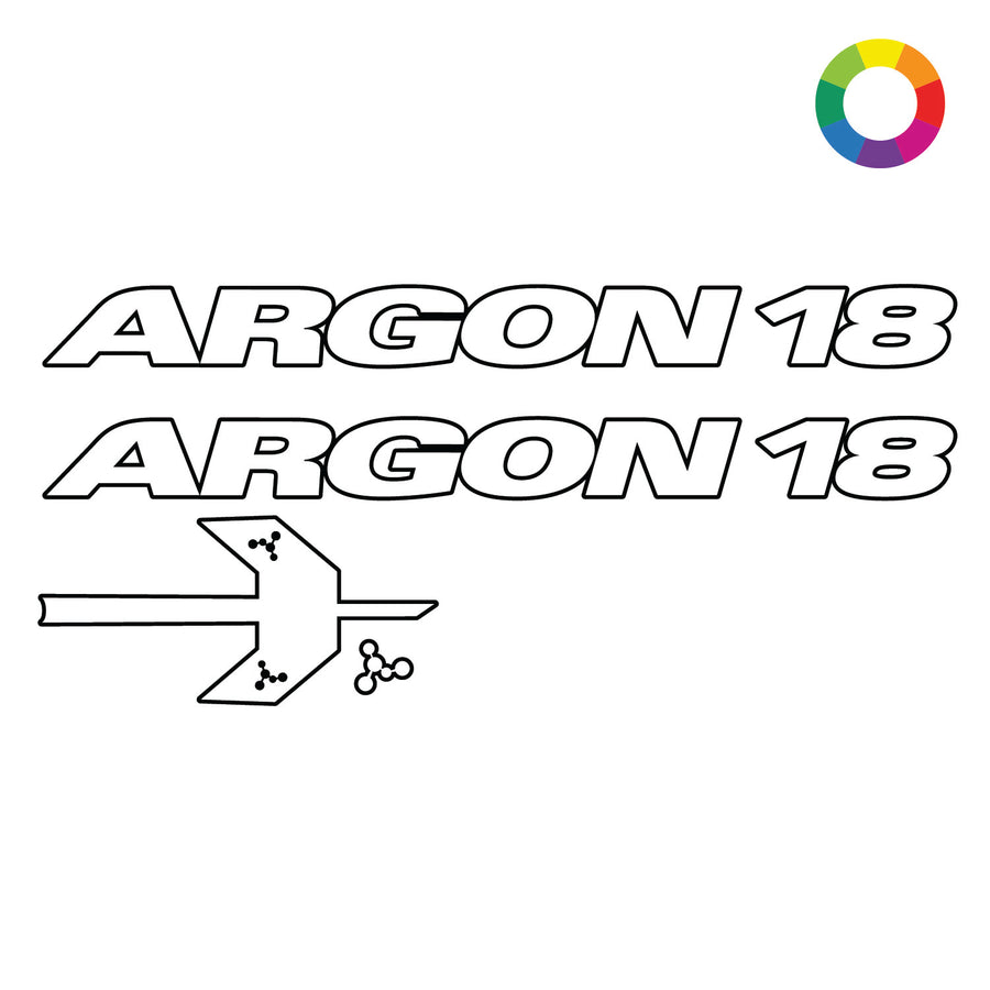 Custom Argon 18 E119 MEDIUM Decal