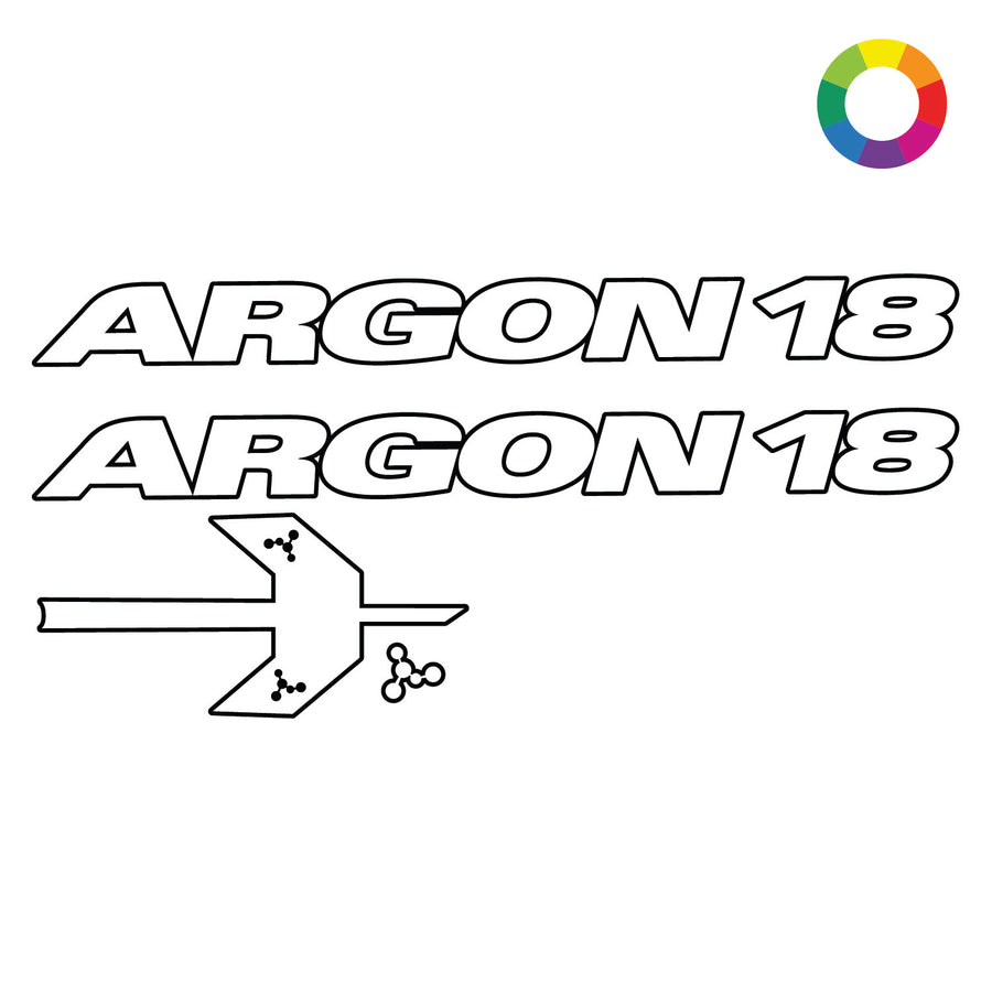 Custom Argon 18 E119 SMALL Decal