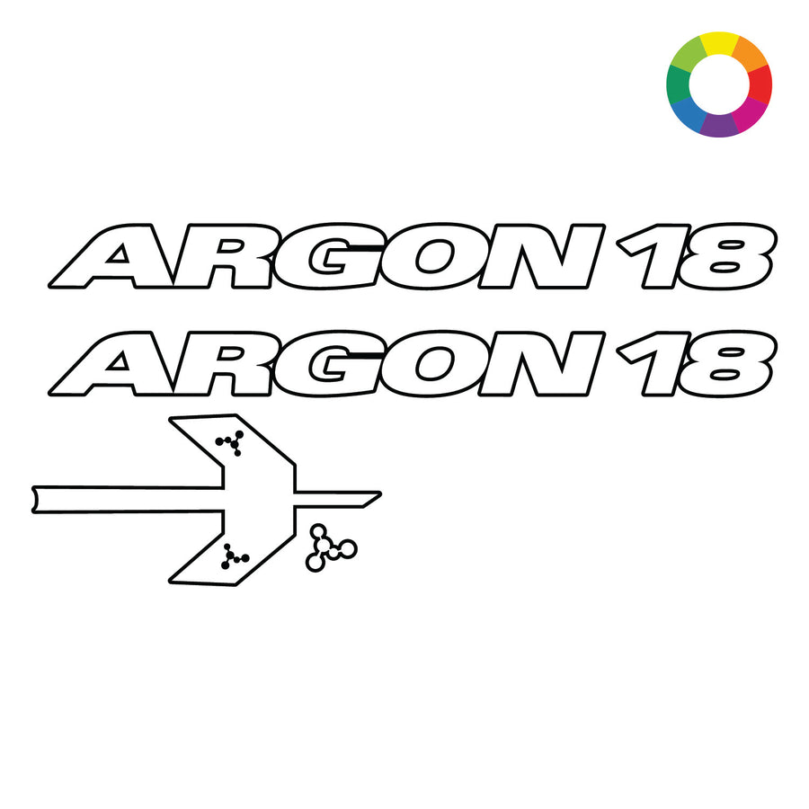 Custom Argon 18 E119 XSMALL Decal