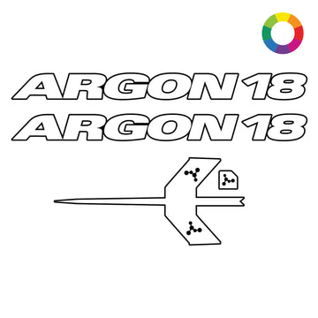 Custom Argon 18 TKO LARGE Decal