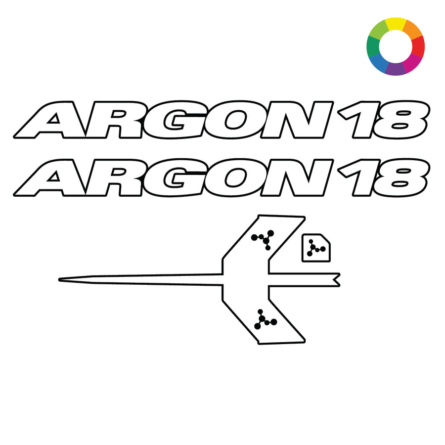 Custom Argon 18 TKO MEDIUM Decal