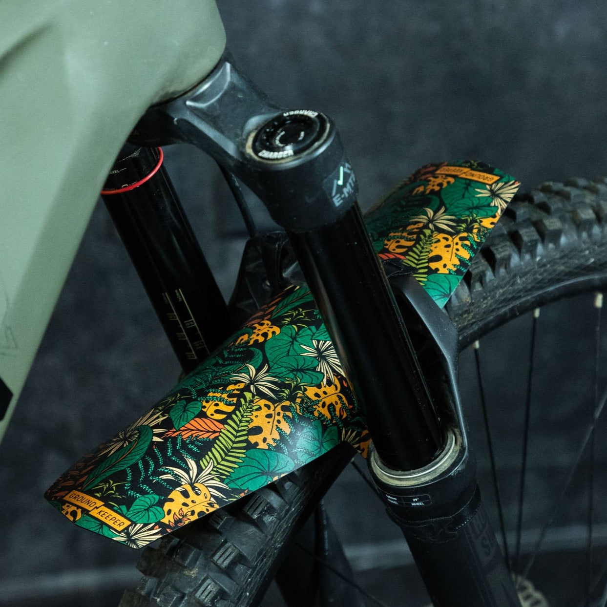 Ground Keeper Botanic Revival Long Fender Mountain Bike Front Fender