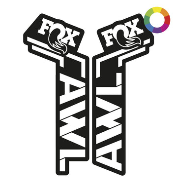 Custom 2026 Fox Factory AWL Decals