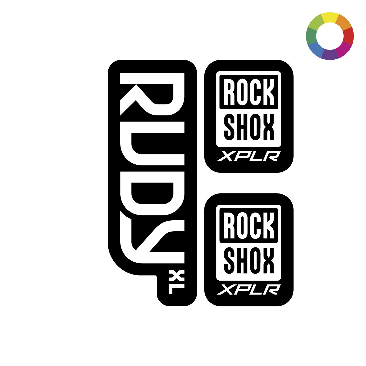 Super Custom Rudy Custom 2027 RockShox Rudy XL Decals | Fully Customizable – Ground ...