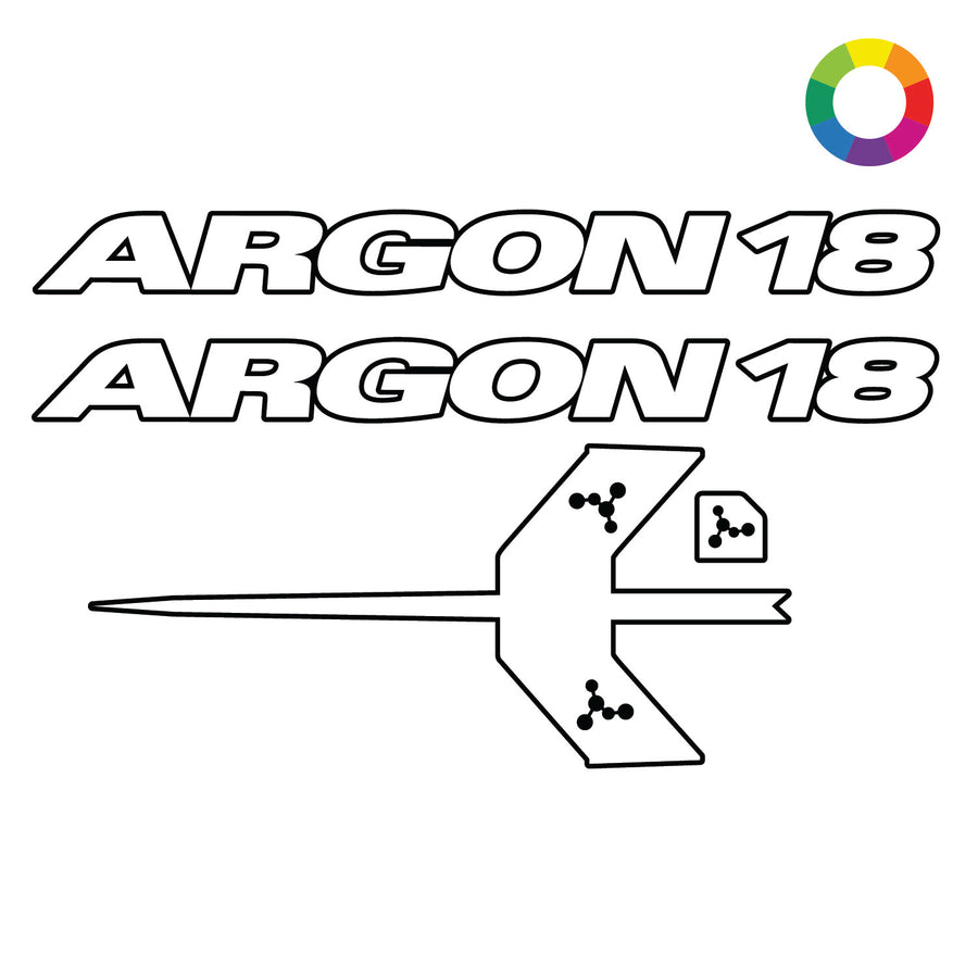 Custom Argon 18 TKO XSMALL Decal