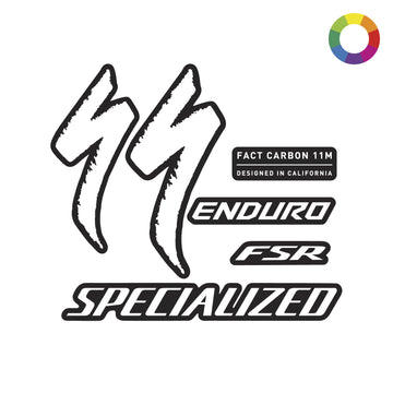 CUSTOM 2020-25 Specialized Enduro Pro All Sizes Decal