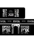 Metallic Fox DPX2 Shock Decal