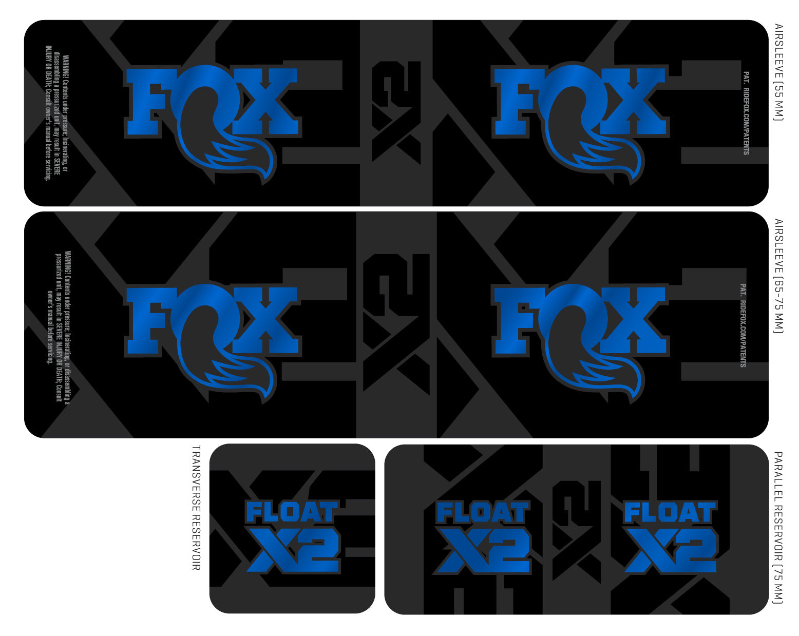 Ground Keeper 2026 Fox Float X2 Decals | MTB Shock Sticker – Ground ...