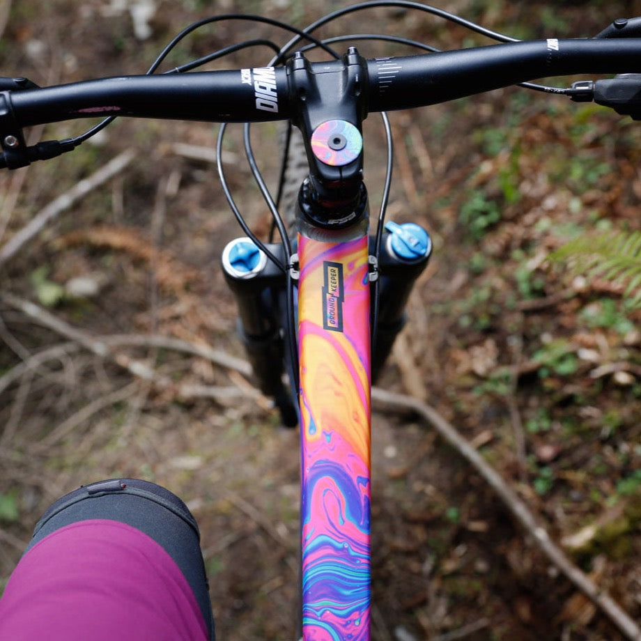 Ground Keeper Oil Slick Frame Protection MTB Frame Wrap Ground