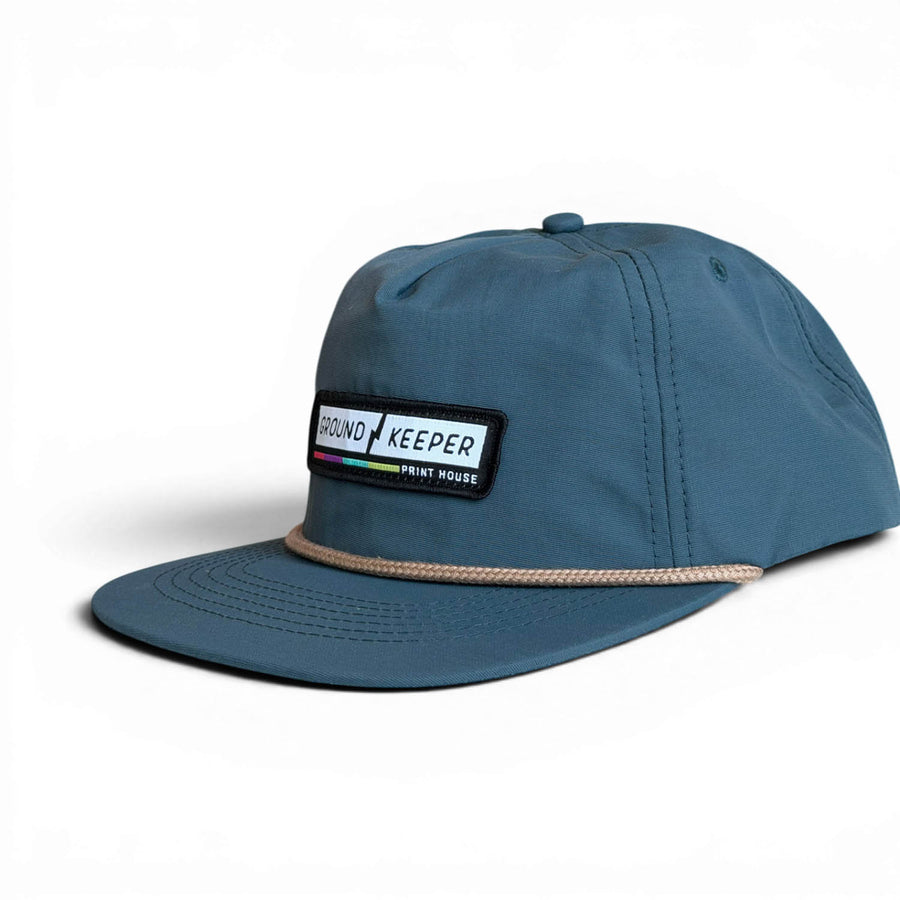 5-Panel Nylon Hat - Deep Sea – Ground Keeper Custom