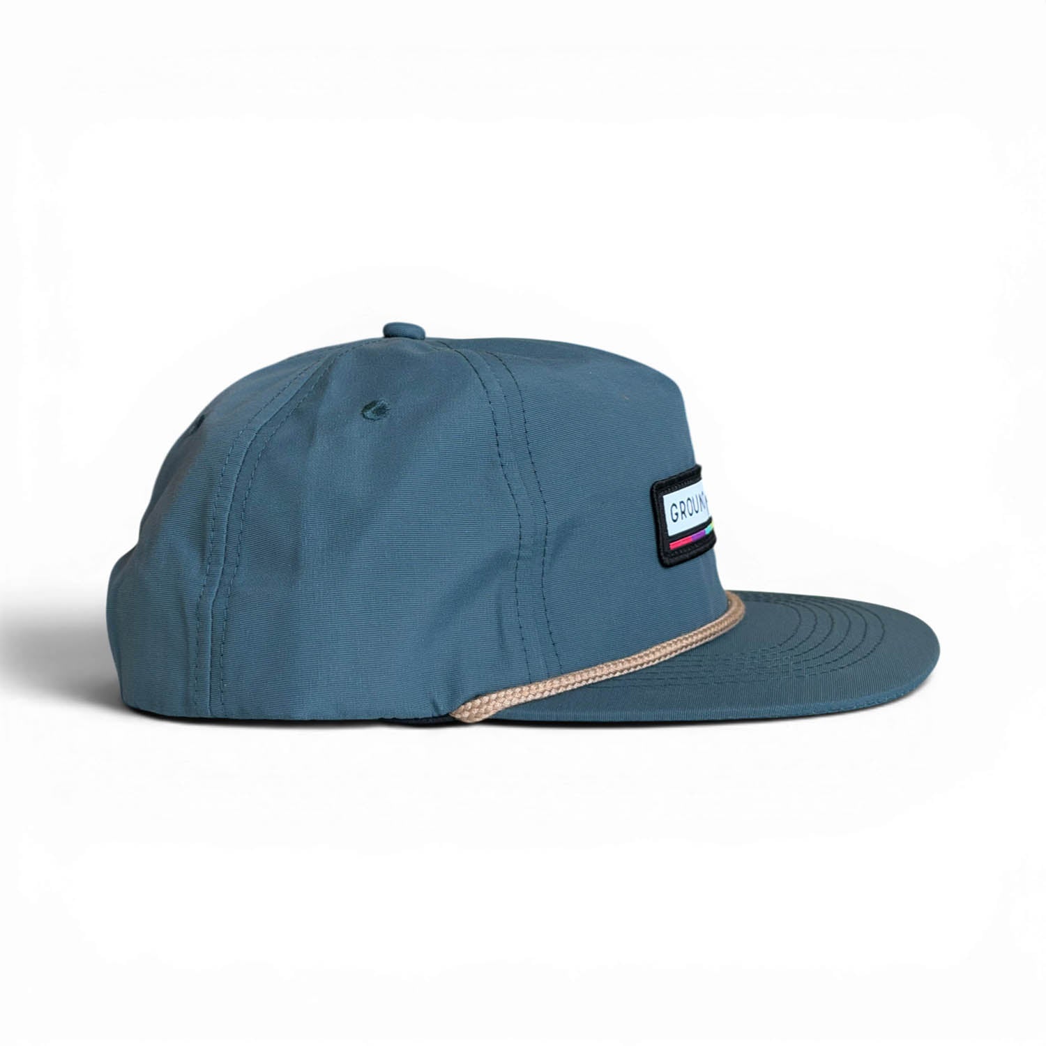 5-Panel Nylon Hat - Deep Sea – Ground Keeper Custom