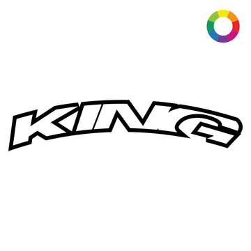 Custom Chris King MTN30 Rim Decals