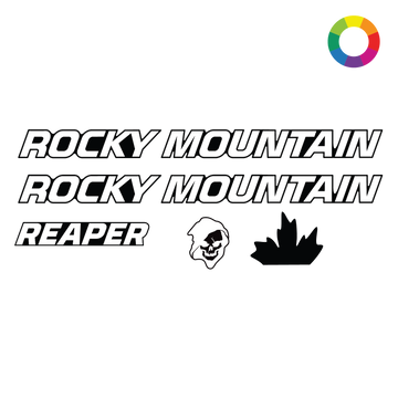 Custom 2023+ Rocky Mountain Reaper Decal Kit