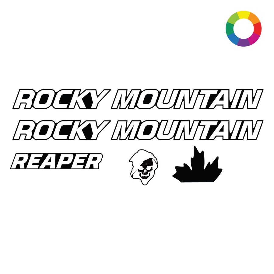 Custom 2023+ Rocky Mountain Reaper Decal Kit