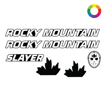 Custom 2023+ Rocky Mountain Slayer Decal Kit