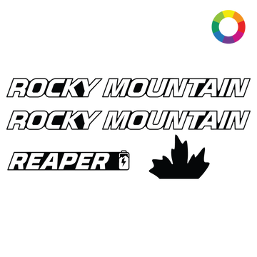 Custom 2024 Rocky Mountain Reaper Powerplay Decal Kit