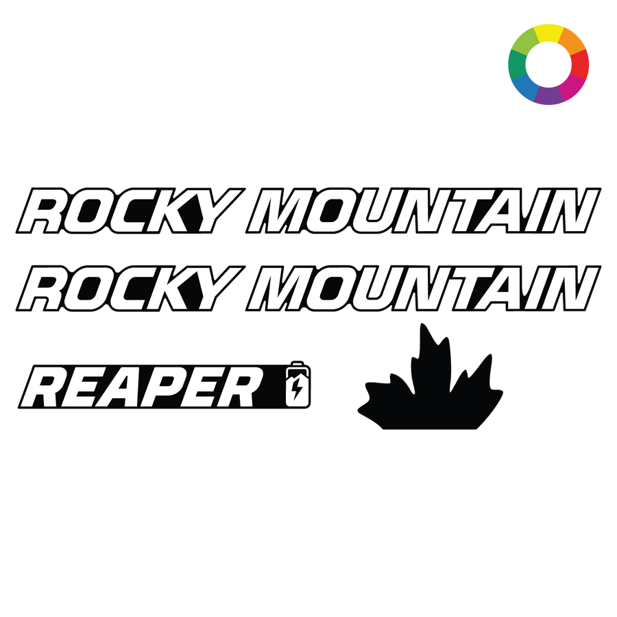 Custom 2024 Rocky Mountain Reaper Powerplay Decal Kit