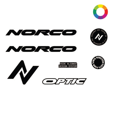 Custom 2024 Norco Optic C Sizes 1-2 Decal Kit