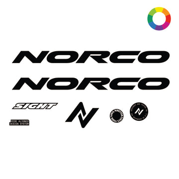 Custom 2024 Norco Sight C Sizes 3-5 Decal Kit