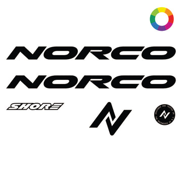 Custom 2024 Norco Shore Decal Kit