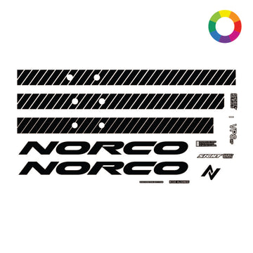 Custom 2025 Norco Sight 160 LT Carbon Sizes 3-5 Decal Kit