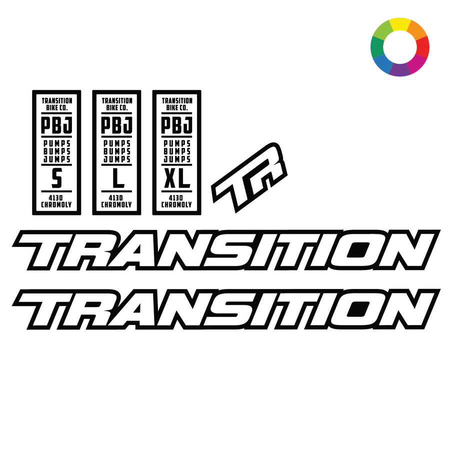 Custom 2021-22 Transition PBJ Decal Kit