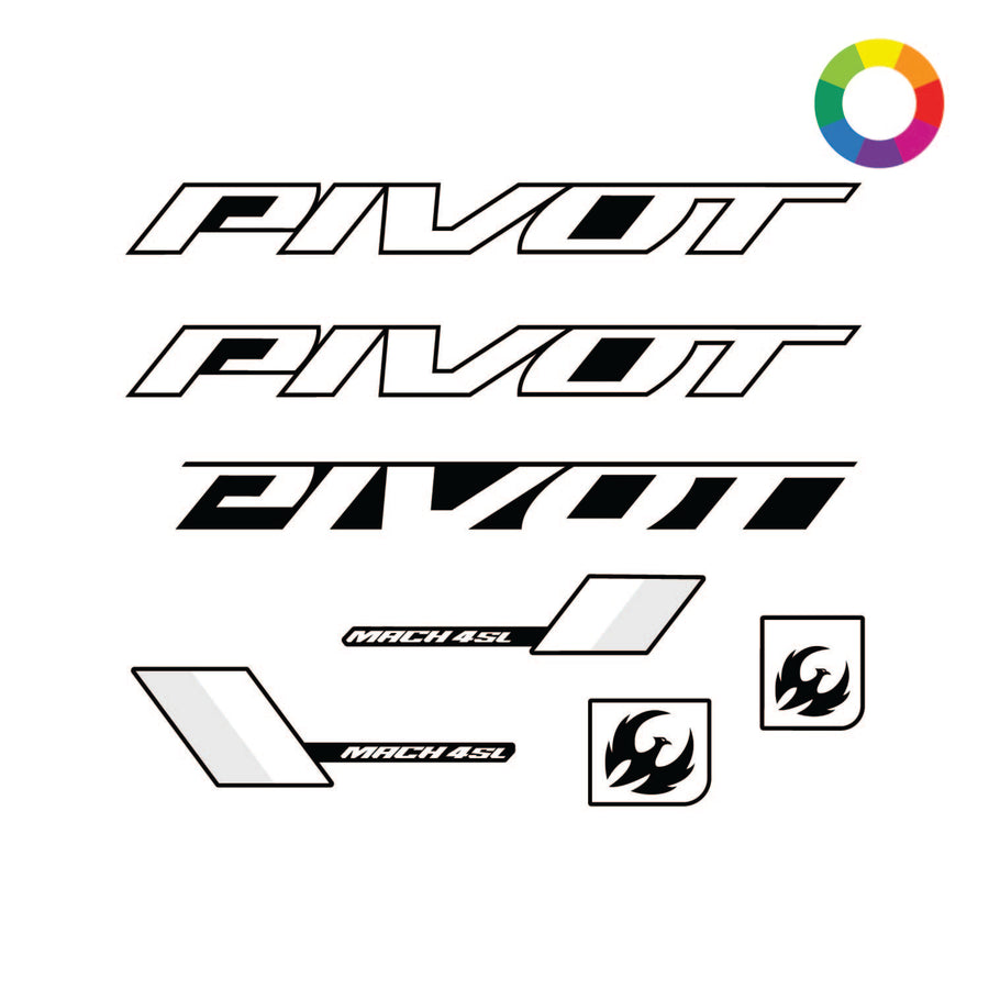 Custom 2023 Pivot Mach 4 SL Size XS Decal Kit