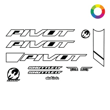 Custom 2022 Pivot Shuttle LT Decal Kit