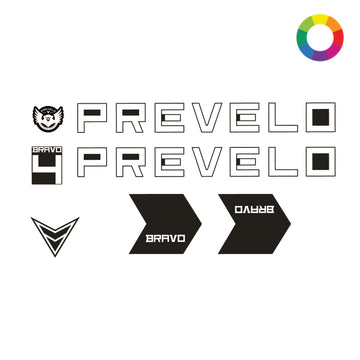 Custom 2024 Prevelo Bravo Four Decal Kit